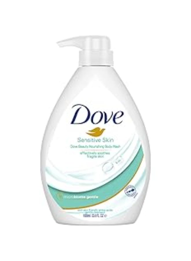 غسول الجسم دوف 1 لتر (للبشرة الحساسة)